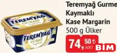 TEREMYAĞ GURME KAYMAKLI KASE MARGARİN 500 G